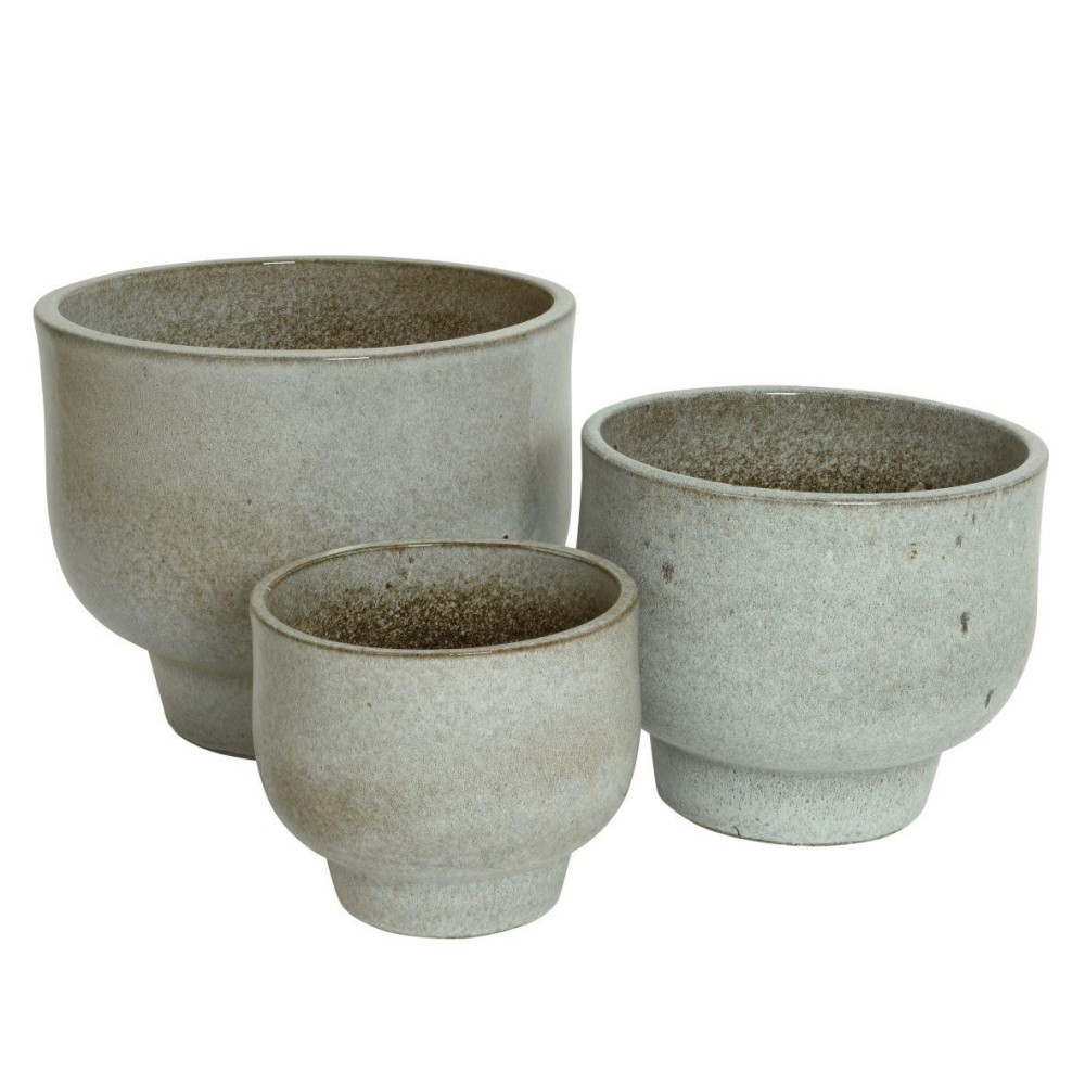 SET 3 VASI OFF WHITE H40